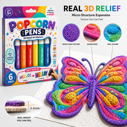 Save 50% by ordering today丨🐨𝐁i𝐥𝐥𝐡𝐨𝐥® 3D Relief Art Pen – Turn Flat Drawings Into Touchable 3D Art🪄