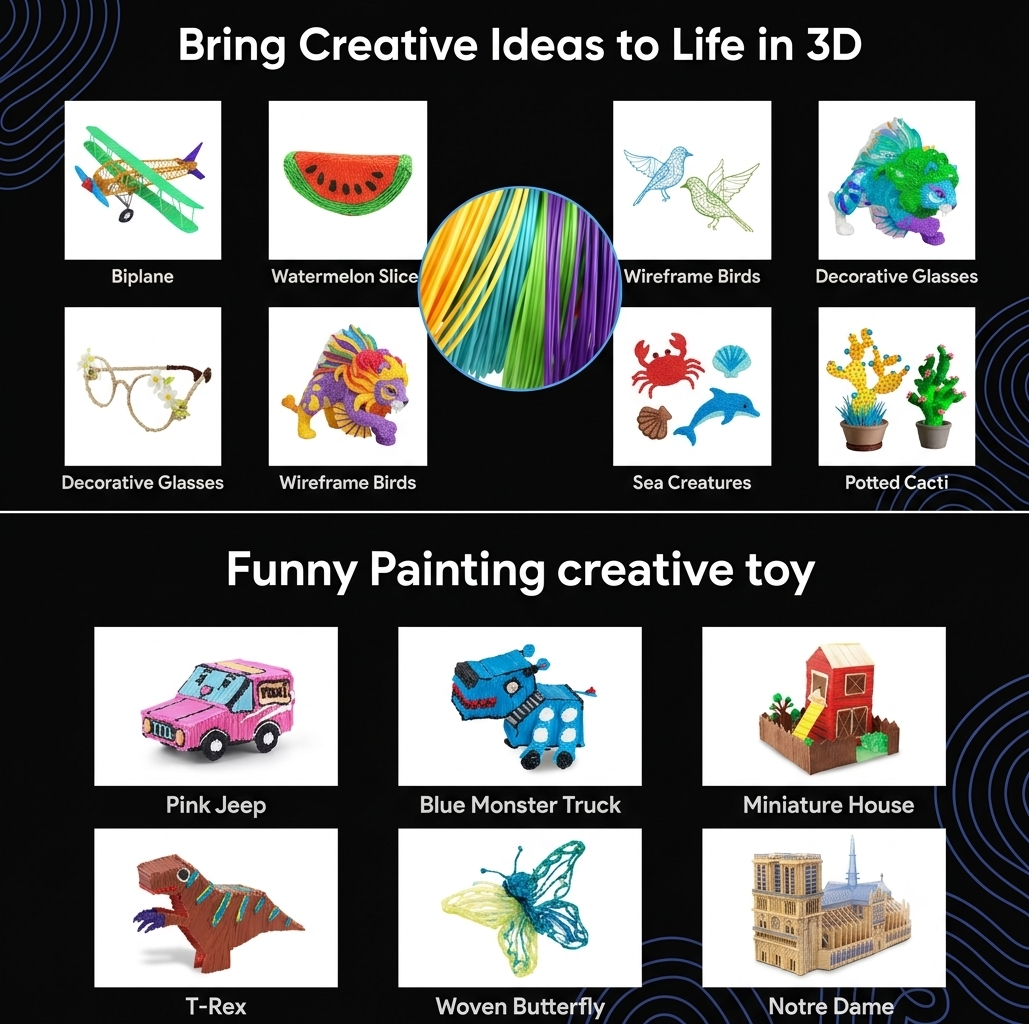 DoodleCraft 3D Printing Pen for Kids