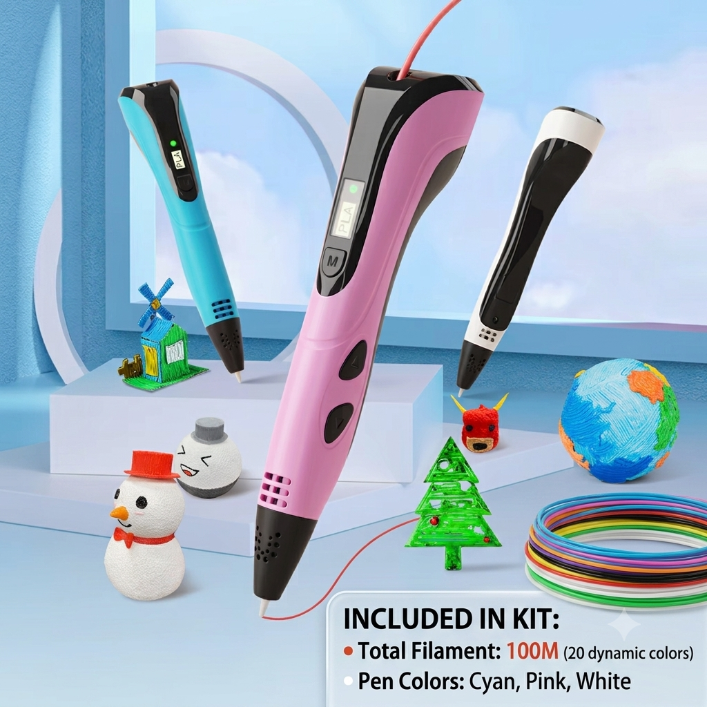 DoodleCraft 3D Printing Pen for Kids